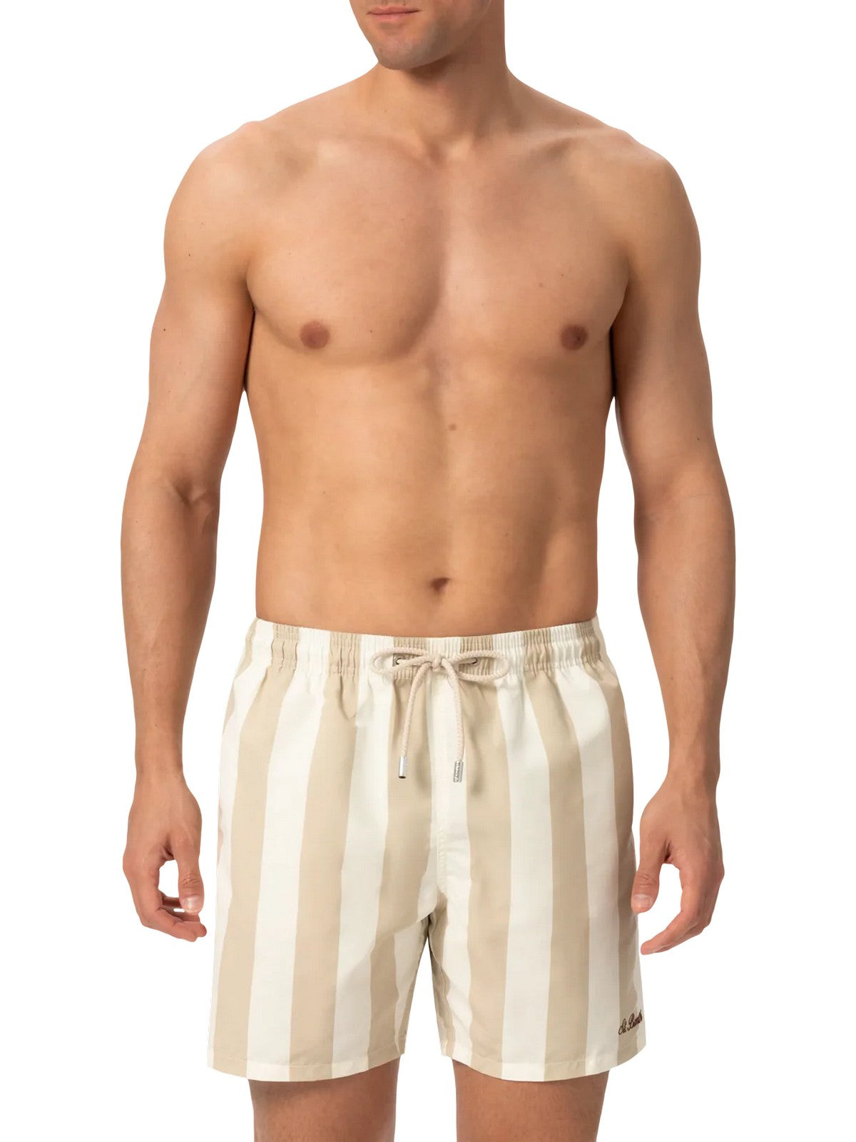 MC2 SAINT BARTH Costume da bagno Uomo SYROS 04060L STRIPES POP V 1110 EMB