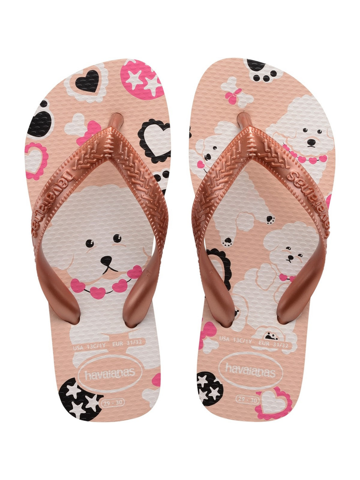 HAVAIANAS Infradito Bambine e ragazze Hav. kids Top Pets 4146823.3606 Rosa gioboutiqueweb