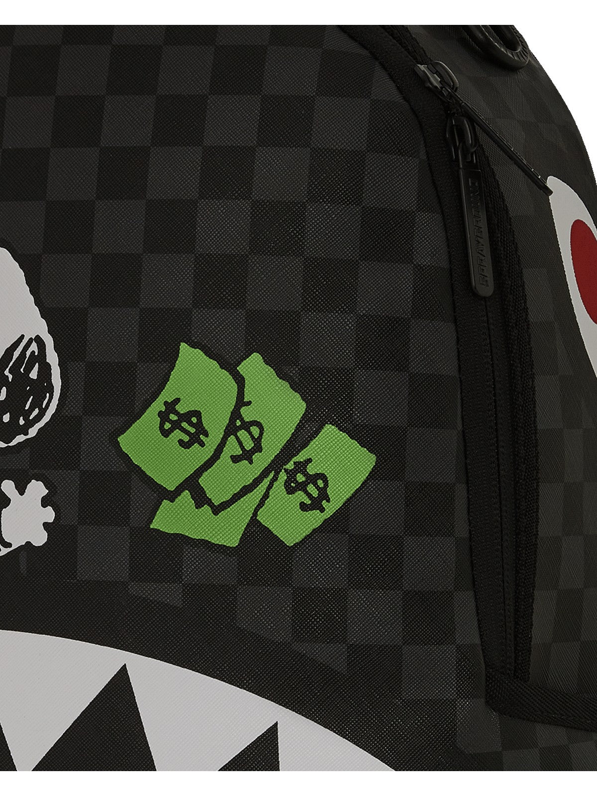 SPRAYGROUND Zaino Uomo SNOOPY TOP SHARK MONEY DLXSV BACKPACK 910B7741NSZ Nero gioboutiqueweb