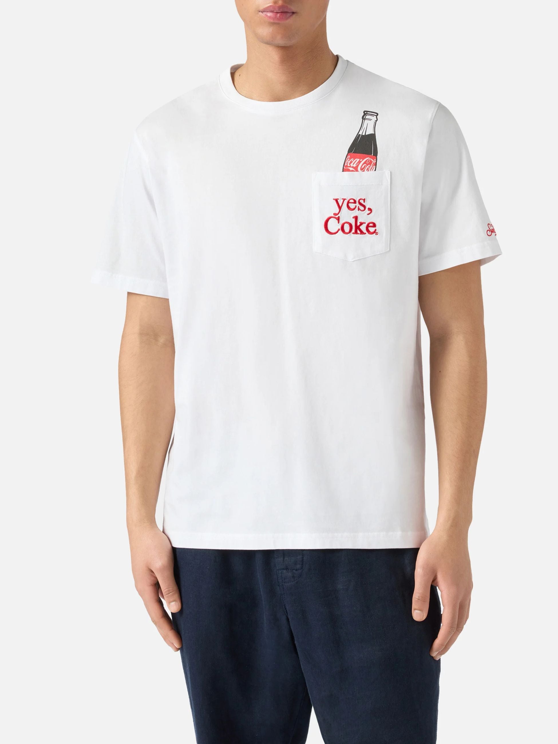 MC2 SAINT BARTH T-shirt Uomo AUSTIN 04565L COKE BOTTLE 01N