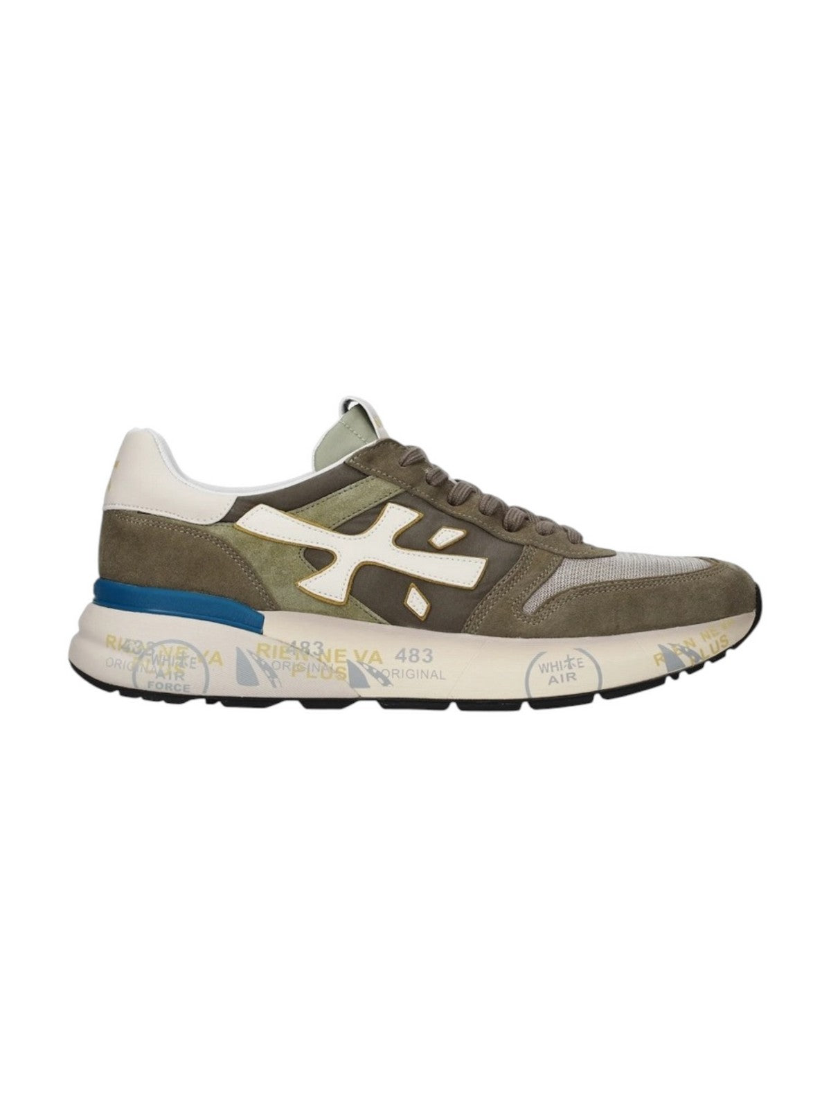 PREMIATA Sneaker Uomo MICK VAR 8086 MILITARY GREEN