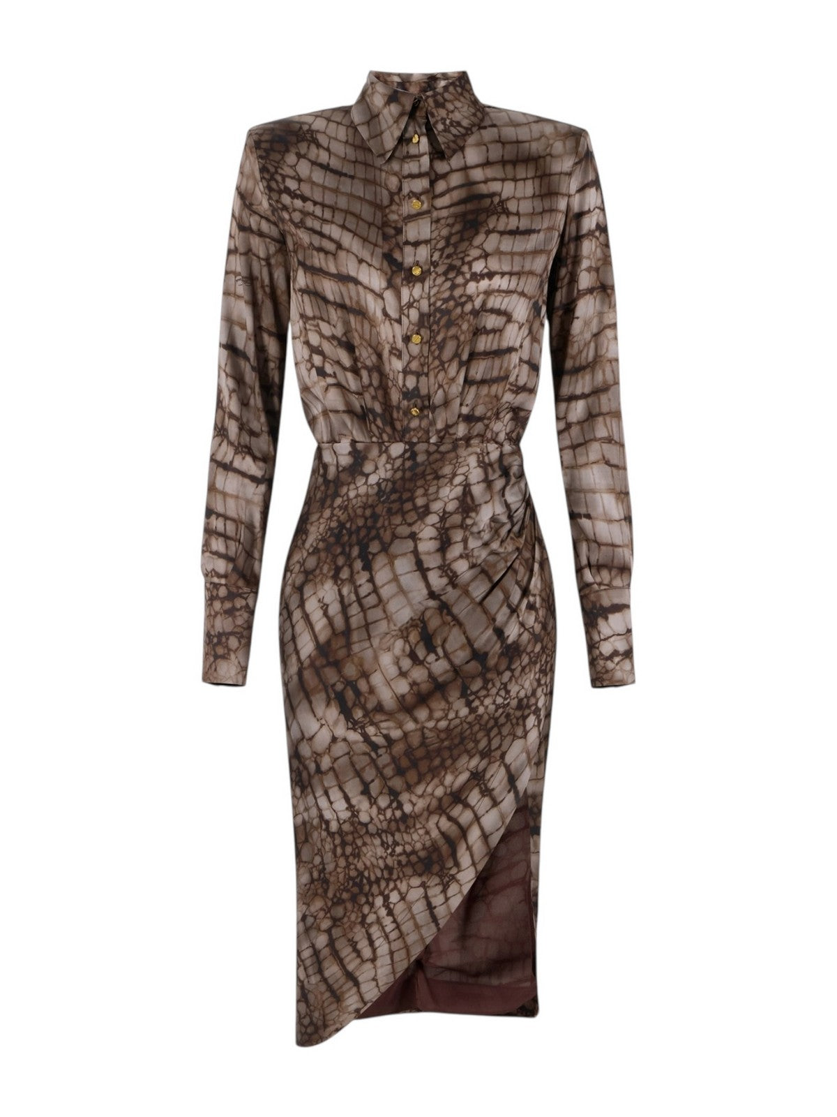 ELISABETTA FRANCHI Abito Donna AB89261E2 644 CACAO