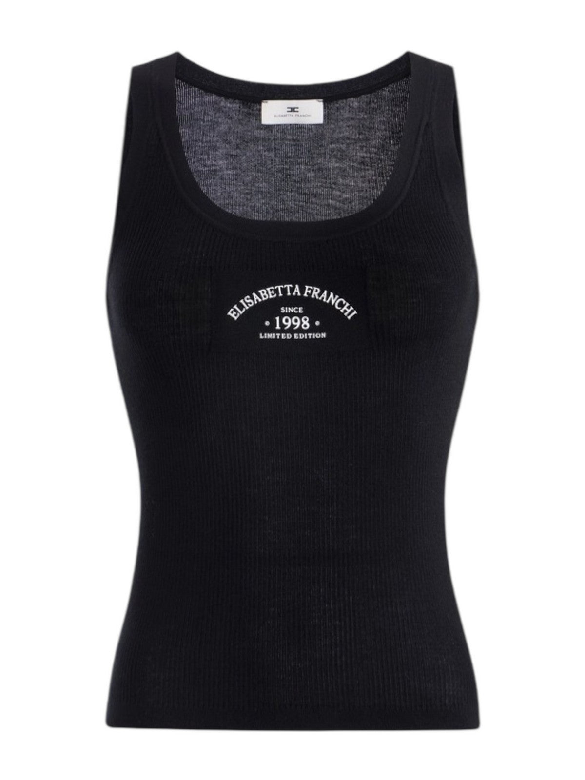 ELISABETTA FRANCHI Canotta Donna TK80B61E2 110 Nero