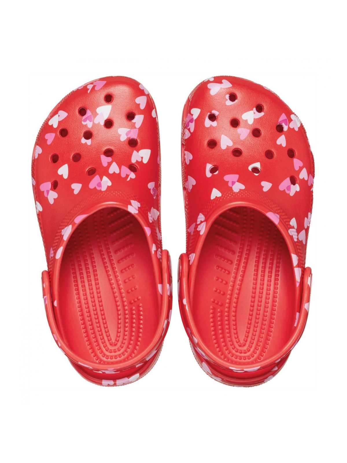 CROCS Ciabatta Bambine e ragazze Classic VDay Clog T 209755 6ZR Rosso gioboutiqueweb