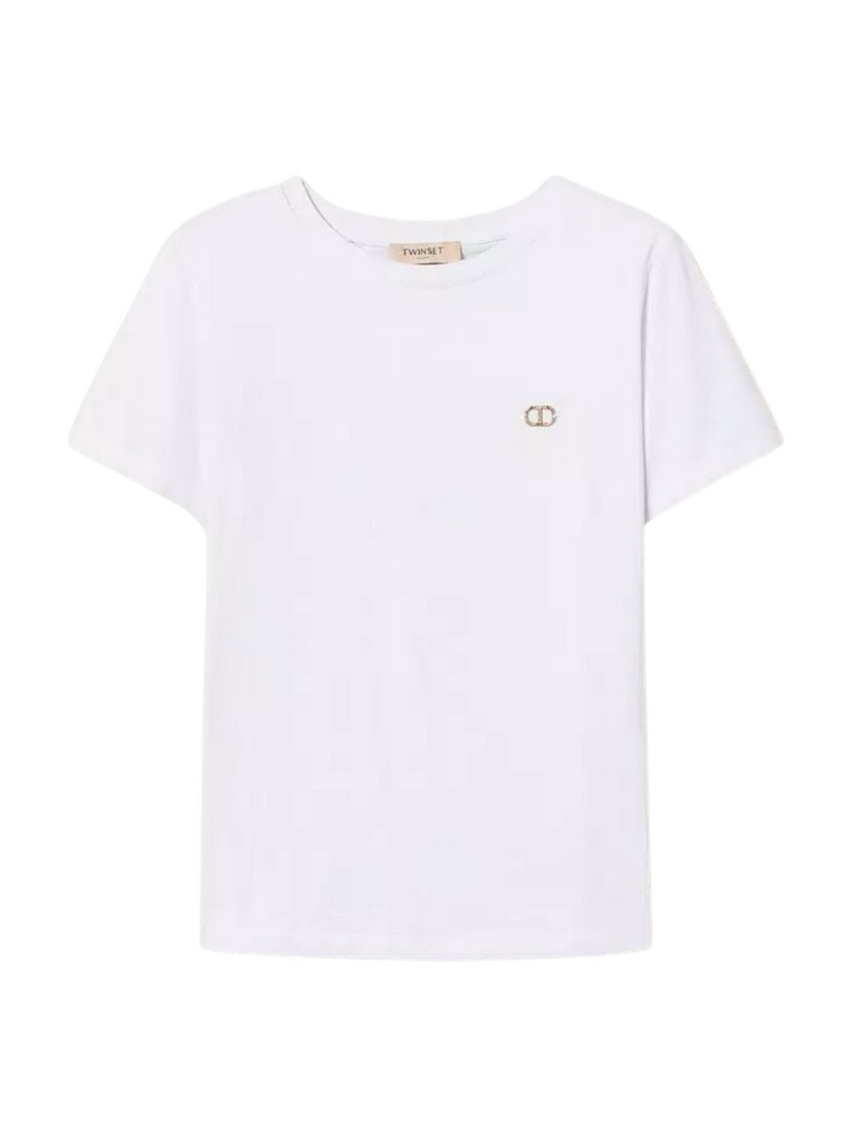 TWINSET T-shirt Donna 251TT2040 00001 Bianco gioboutiqueweb