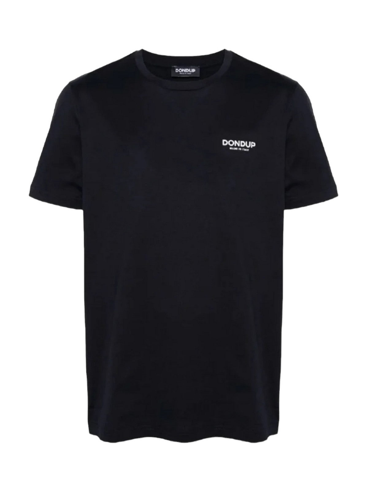 T-shirt Dondup i męski Polo US198 JF0309U HN5 999 Black