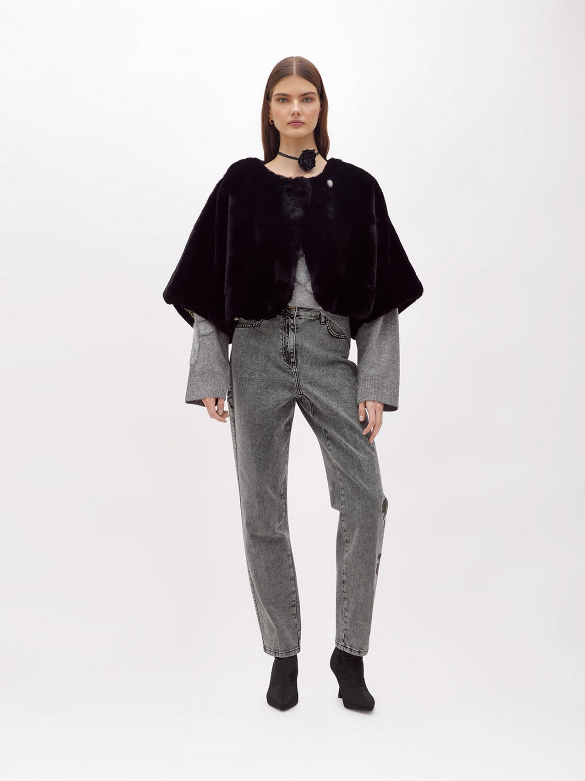 BLUGIRL Mantella Donna PF5006T0300 22222 Nero