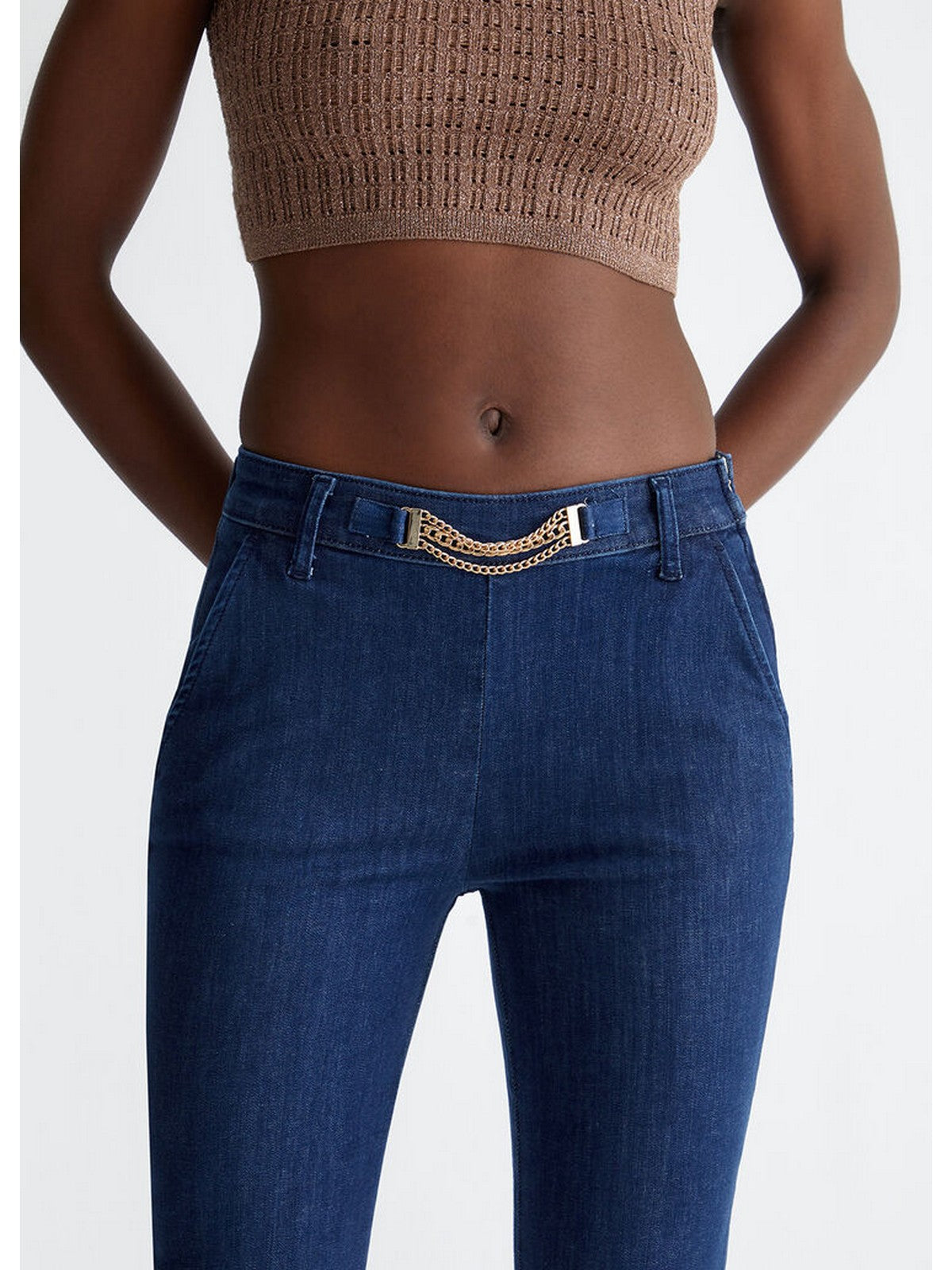 Liu Jo Blue Denim Jeans femme UA4108D4611 78193 Bleu