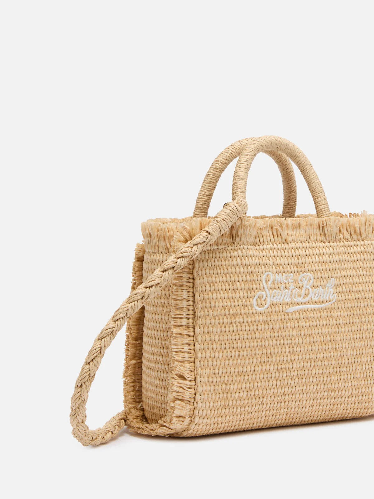 MC2 SAINT BARTH Borsa Donna VANITY MINI STRAW N 06521H Beige gioboutiqueweb