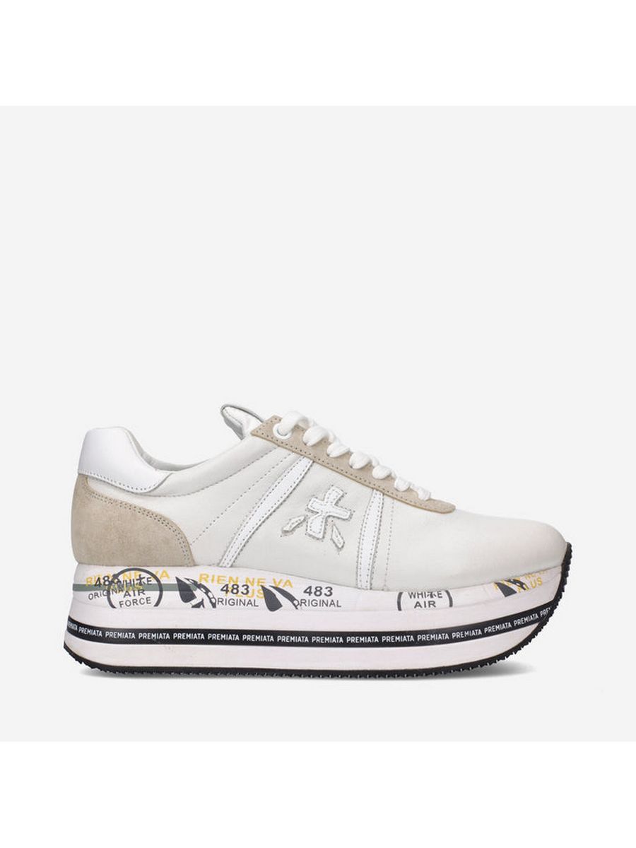 PREMIATA Sneaker Donna Beth BETH VAR 5603 Bianco gioboutiqueweb