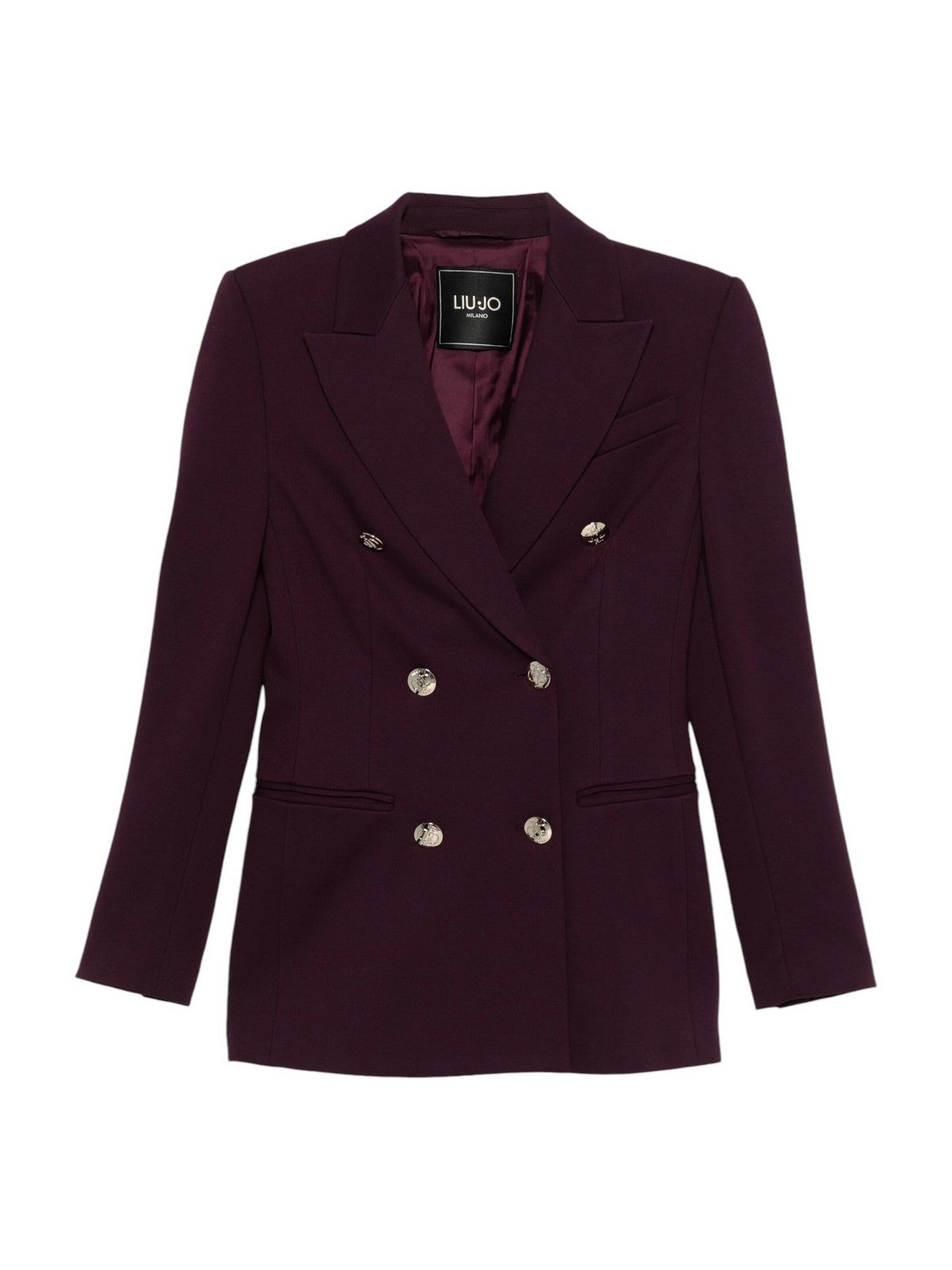 LIU JO BLACK Giacca Donna CF4368J1857 X0593 Viola gioboutiqueweb