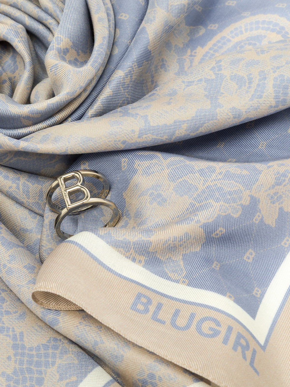BLUGIRL Foulard Donna PA5020T0300 M9428 Blu gioboutiqueweb