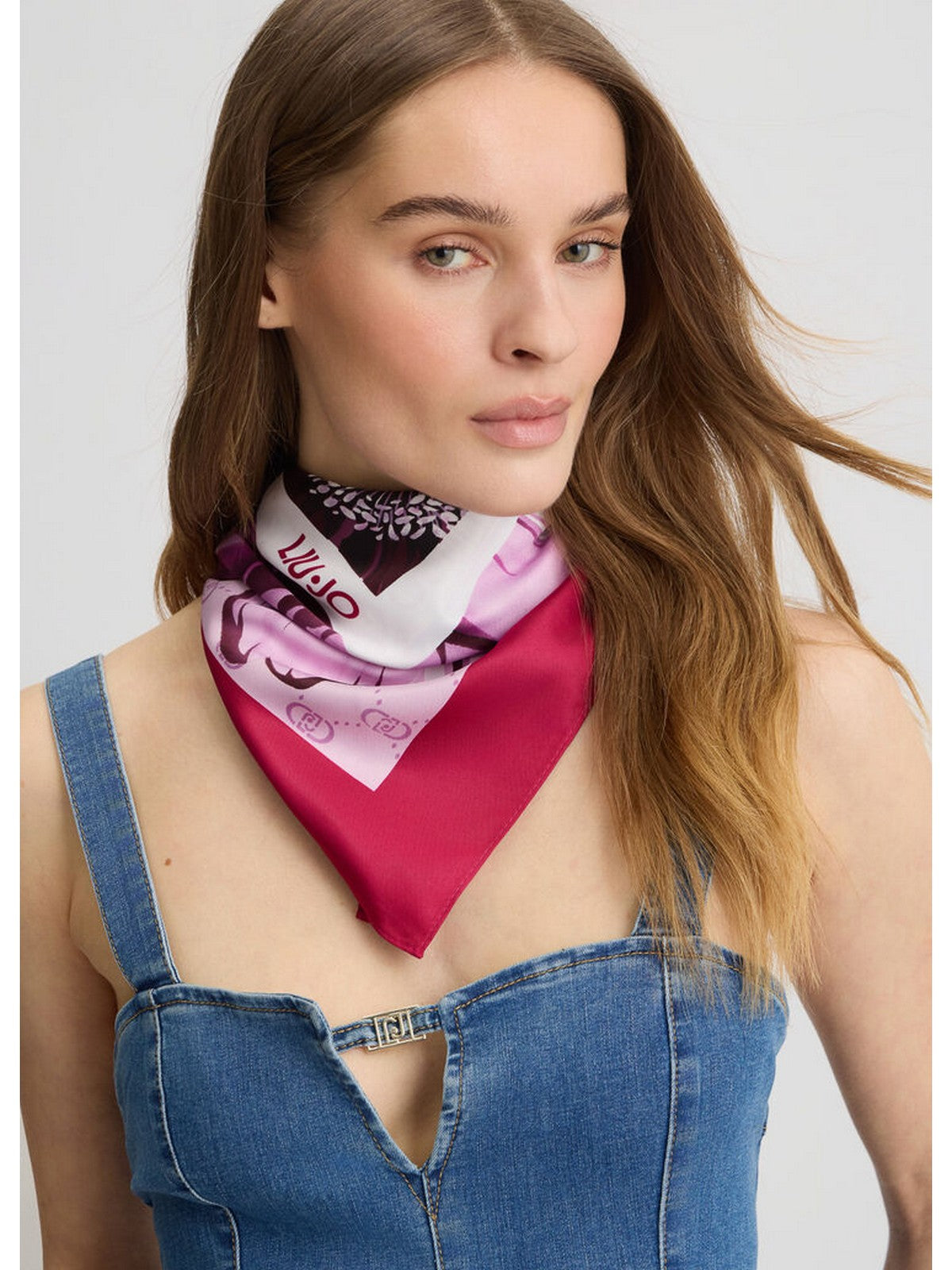 LIU JO SOFT Foulard Donna 2A5027T0300 00949 Rosso gioboutiqueweb