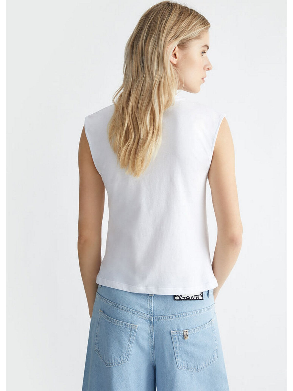 LIU JO FRESH T-Shirt e Polo Donna 8A4017J4830 11111 Bianco gioboutiqueweb