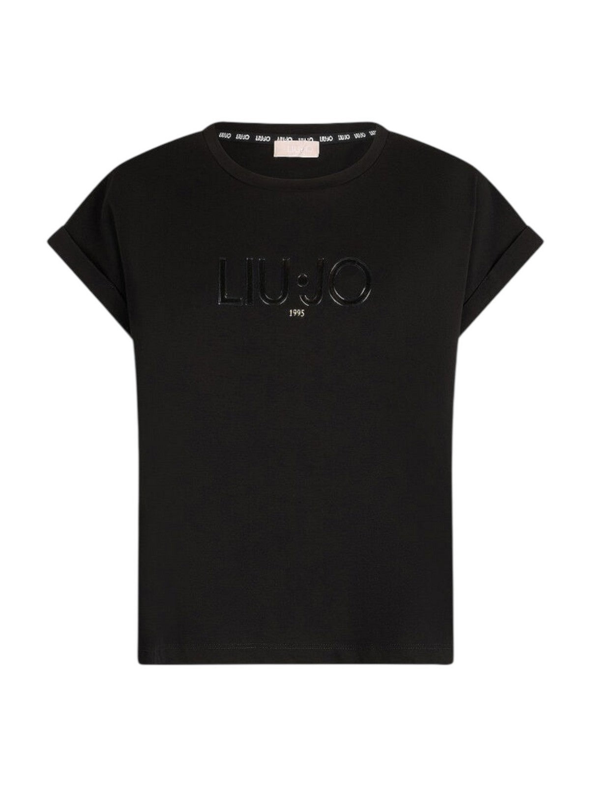 LIU JO SPORT T-shirt Donna TA5181JS003 W9415 NERO/LIUJO gioboutiqueweb