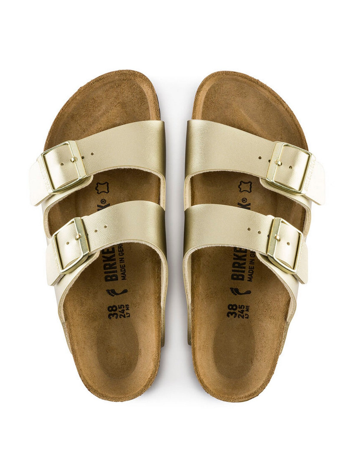 Birkenstock Sandalo Donna Arizona 1016111 Oro