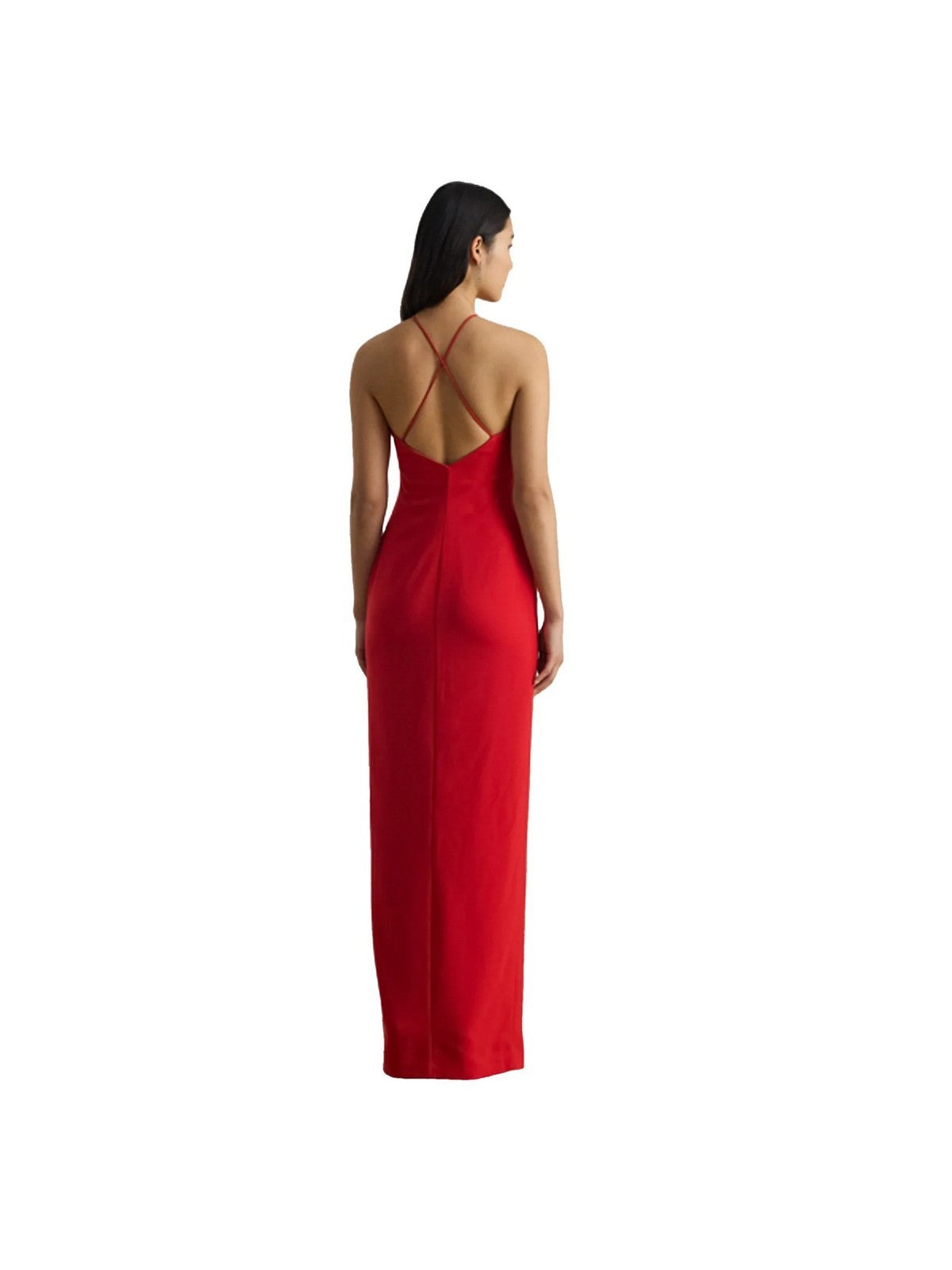 LAUREN RALPH LAUREN Abito Donna WOVEN-GOWN-DRESSES 253P10146 001 CRUISE RED
