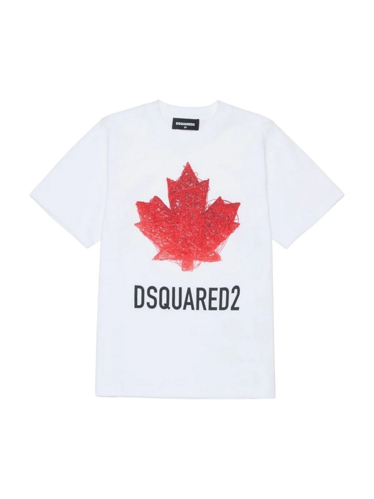 DSQUARED2 KIDS T-shirt Unisex bambino DQ3176 D00XM DQ100 WHITE