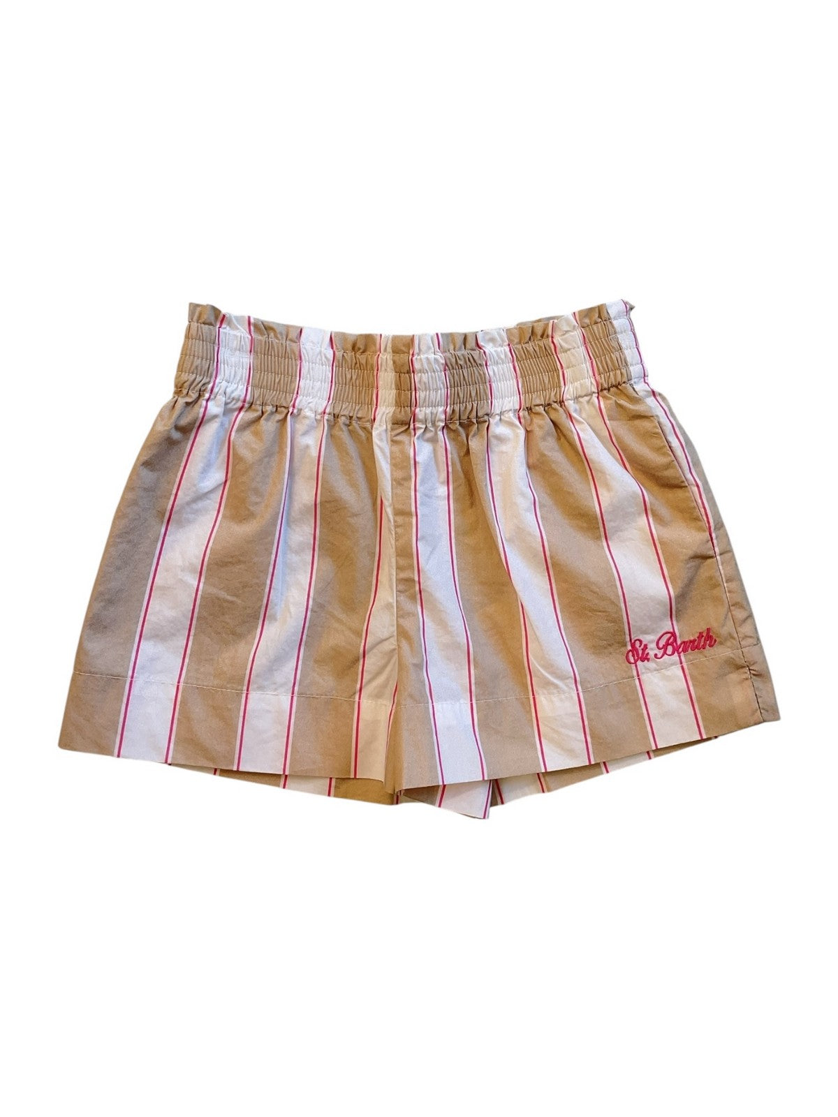 MC2 SAINT BARTH Pantalocino Bambine e ragazze MEAVE JR 01417L COTTON SB BEACH STRIPES 1121 EMB