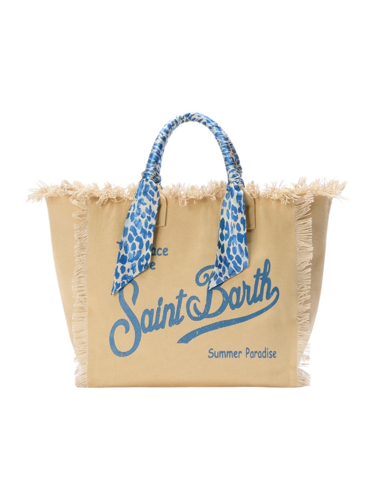 MC2 SAINT BARTH Borsa Donna VANITY FOULARD 09245L BLUE SAFARI 1136
