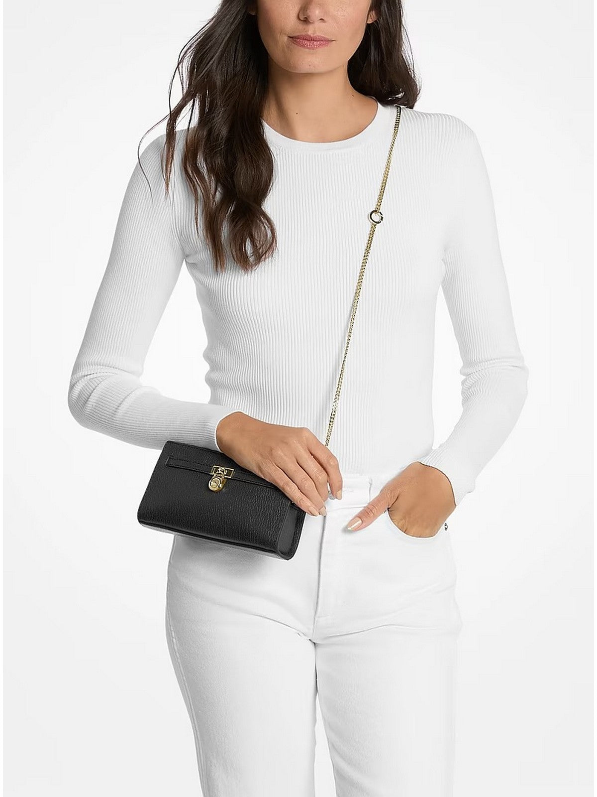 MICHAEL KORS Borsa Donna HAMILTON MODERNE 32F5GNXC0L 001 BLACK