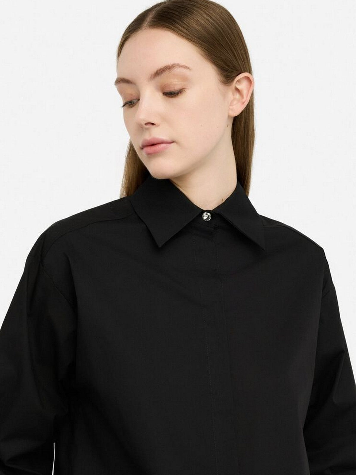 LIU JO BLACK Camicia Donna CF5175T3216 22222 Nero