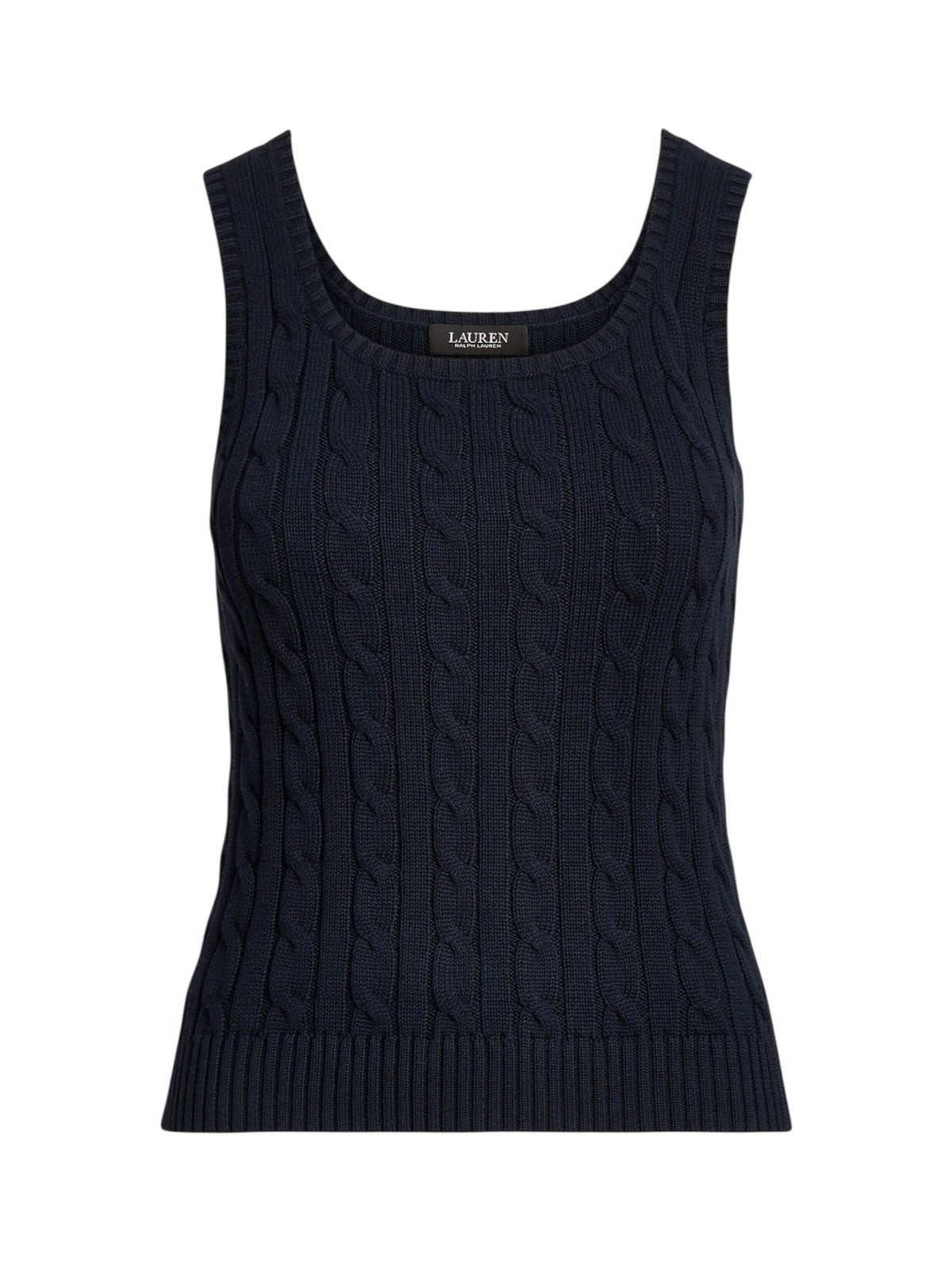 LAUREN RALPH LAUREN Canotta Donna RIDUAN-SLEEVELESS-PULLOVER 200862152 007 LAUREN NAVY