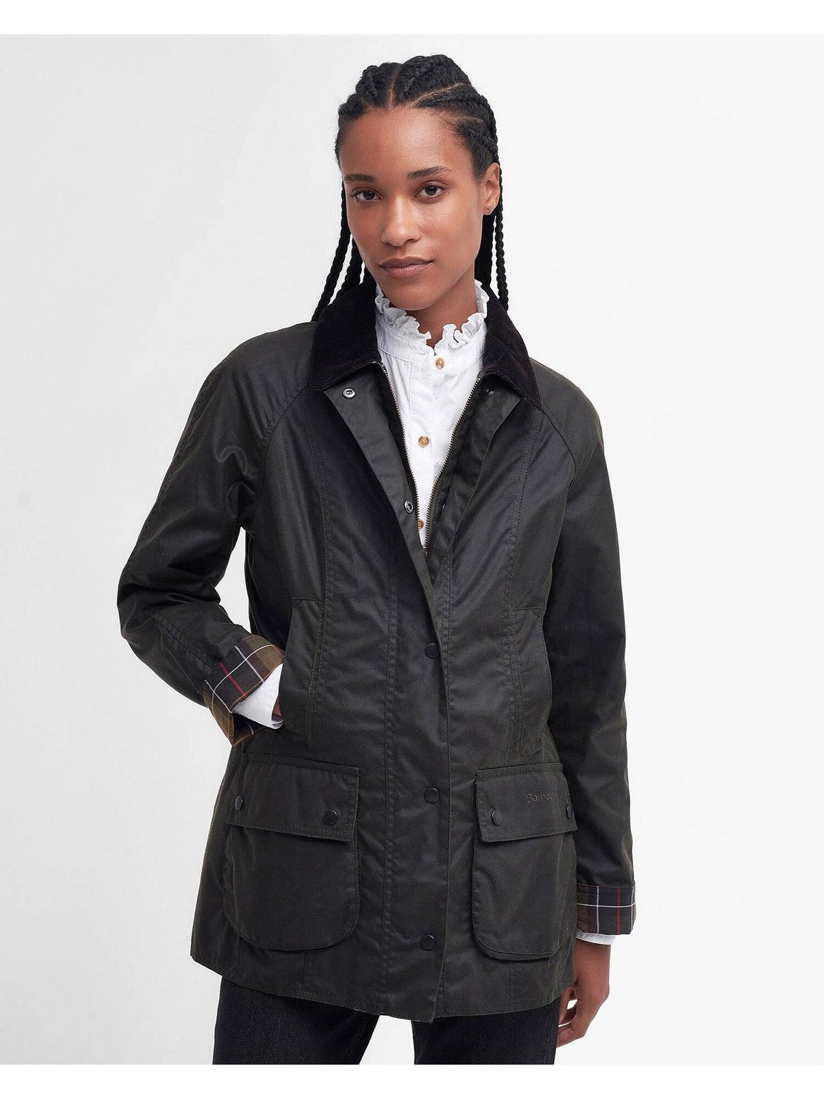 BARBOUR Damenjacke CLASSIC BEADNELL LWX0668 OL71 OLIVE