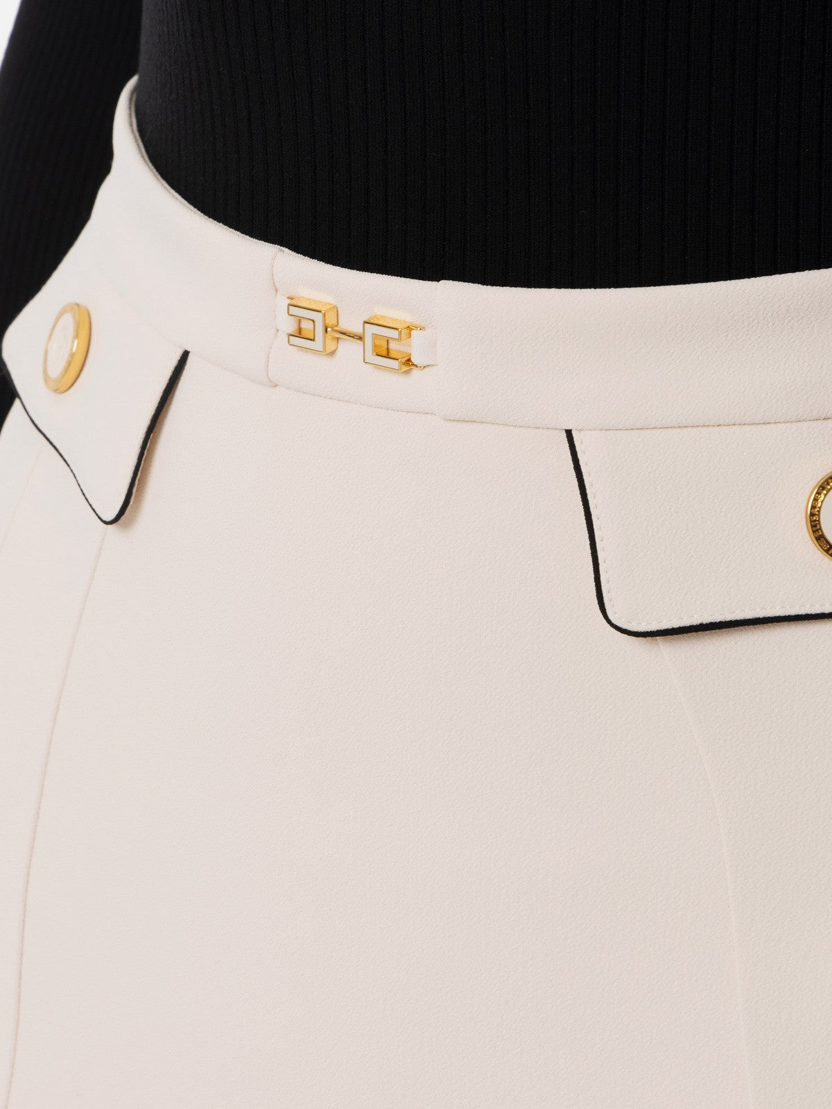 ELISABETTA FRANCHI Falda femenina got0351e2-e84 beige