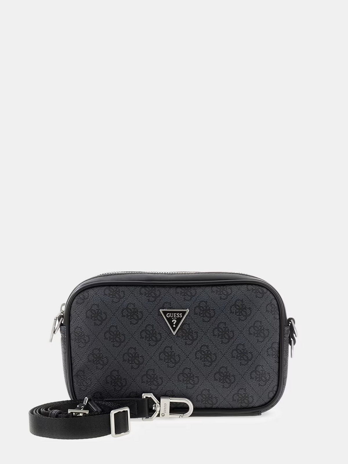 GUESS Pochette Uomo MILANO CAMERA BAG S HMMILO P6150 BLA BLACK
