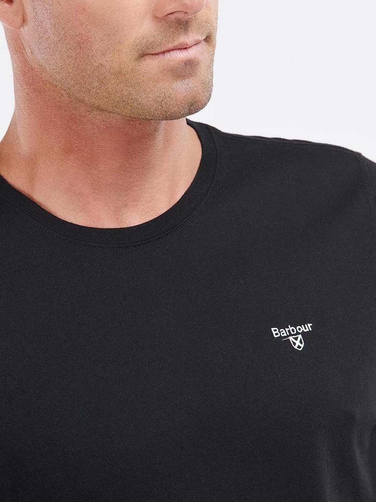 BARBOUR T-shirt Uomo MTS0331 BK31 Nero gioboutiqueweb