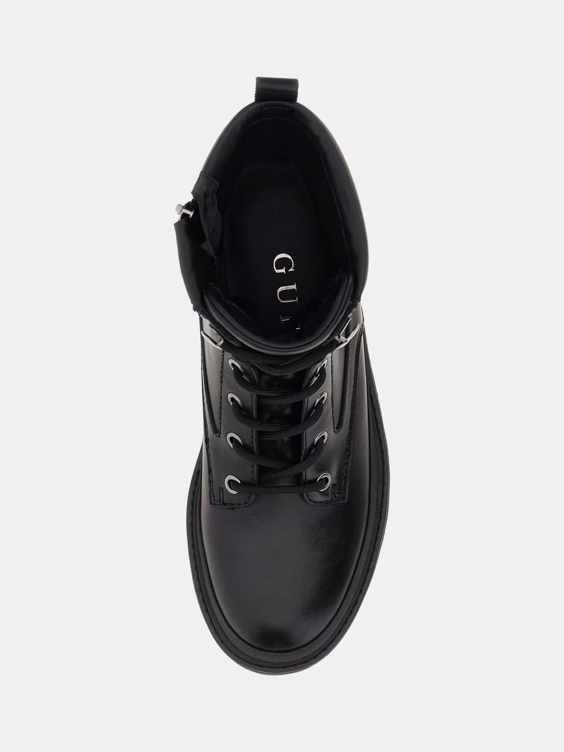 GUESS Stivali e Stivaletti Donna BADA2 FLFB2D LEA10 BLACK BLACK