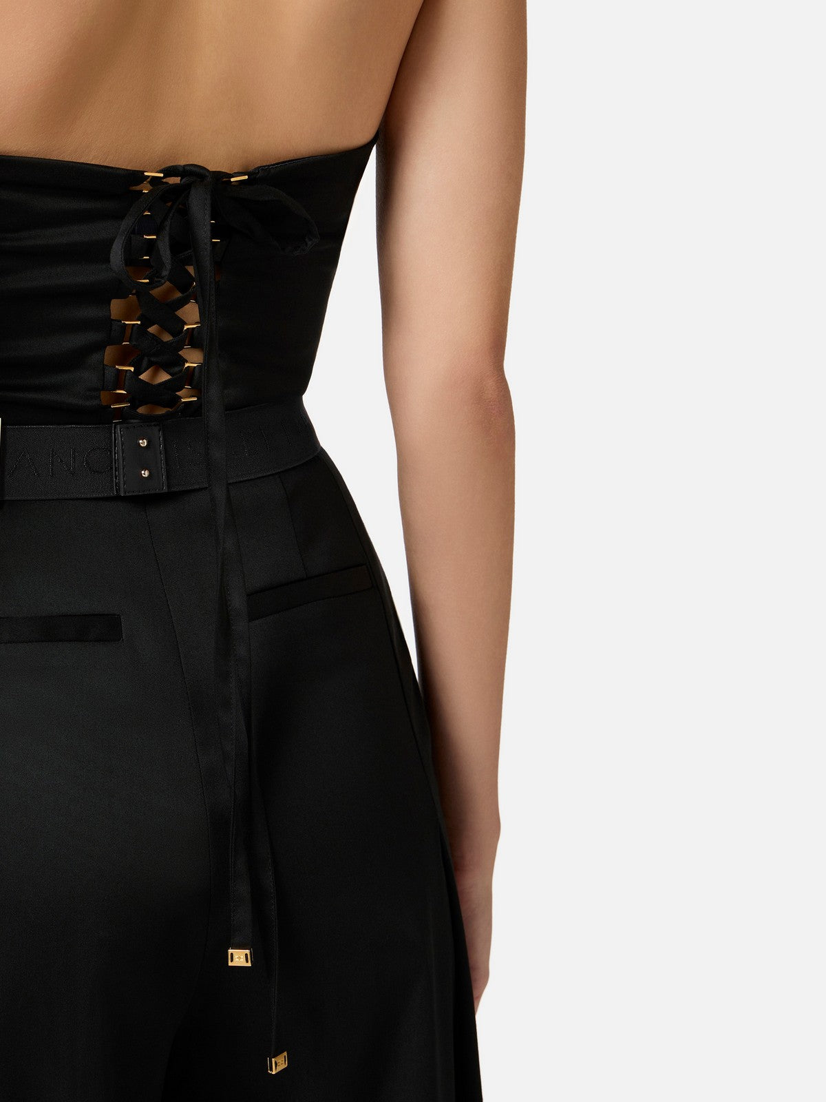 ELISABETTA FRANCHI Tuta Donna TU05152E2-110 Nero gioboutiqueweb