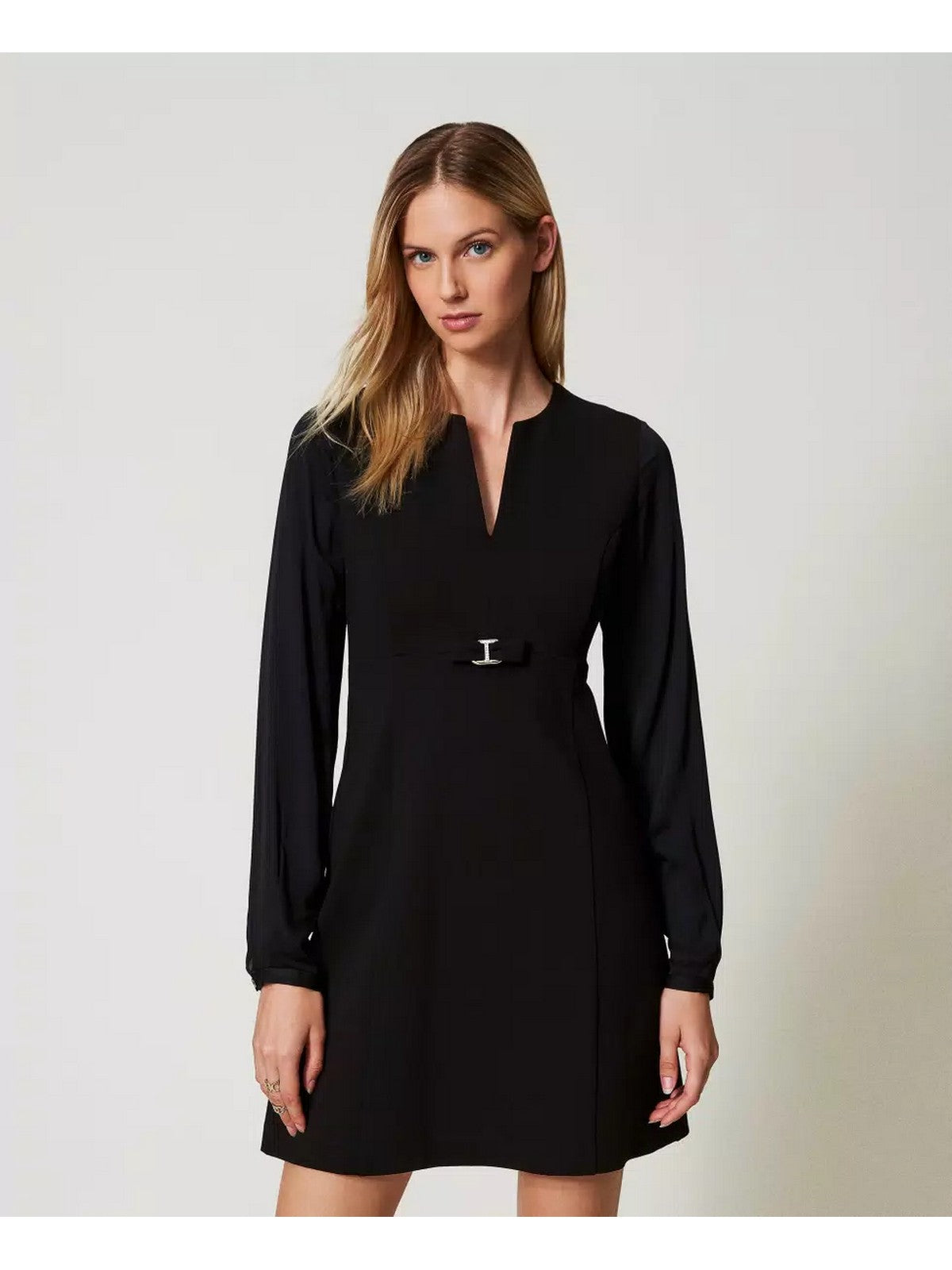 TWINSET Abito Donna 242TT204C 00006 Nero gioboutiqueweb