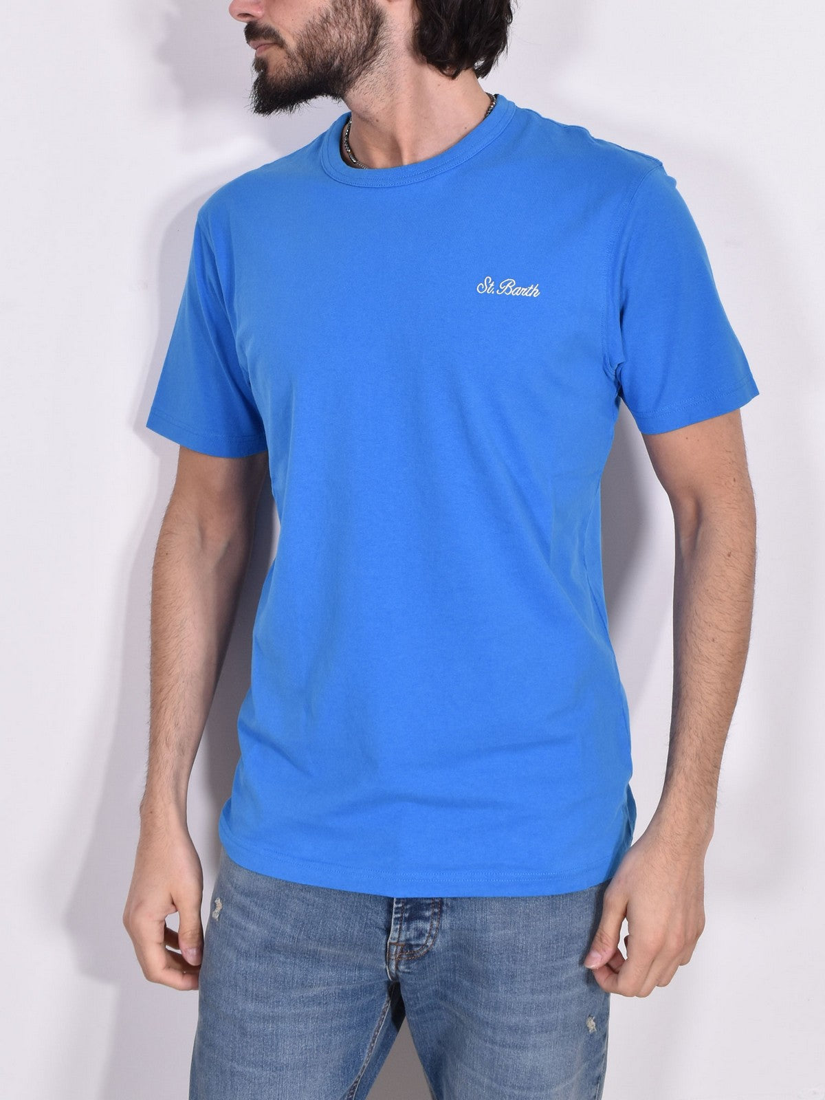 MC2 SAINT BARTH T-Shirt e Polo Uomo  DOVER 01359F Blu