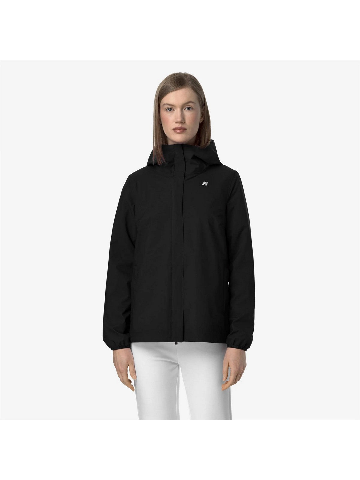 K-WAY Giubbino Donna MARGUERITE STRETCH DOT K31382W USY BLACK