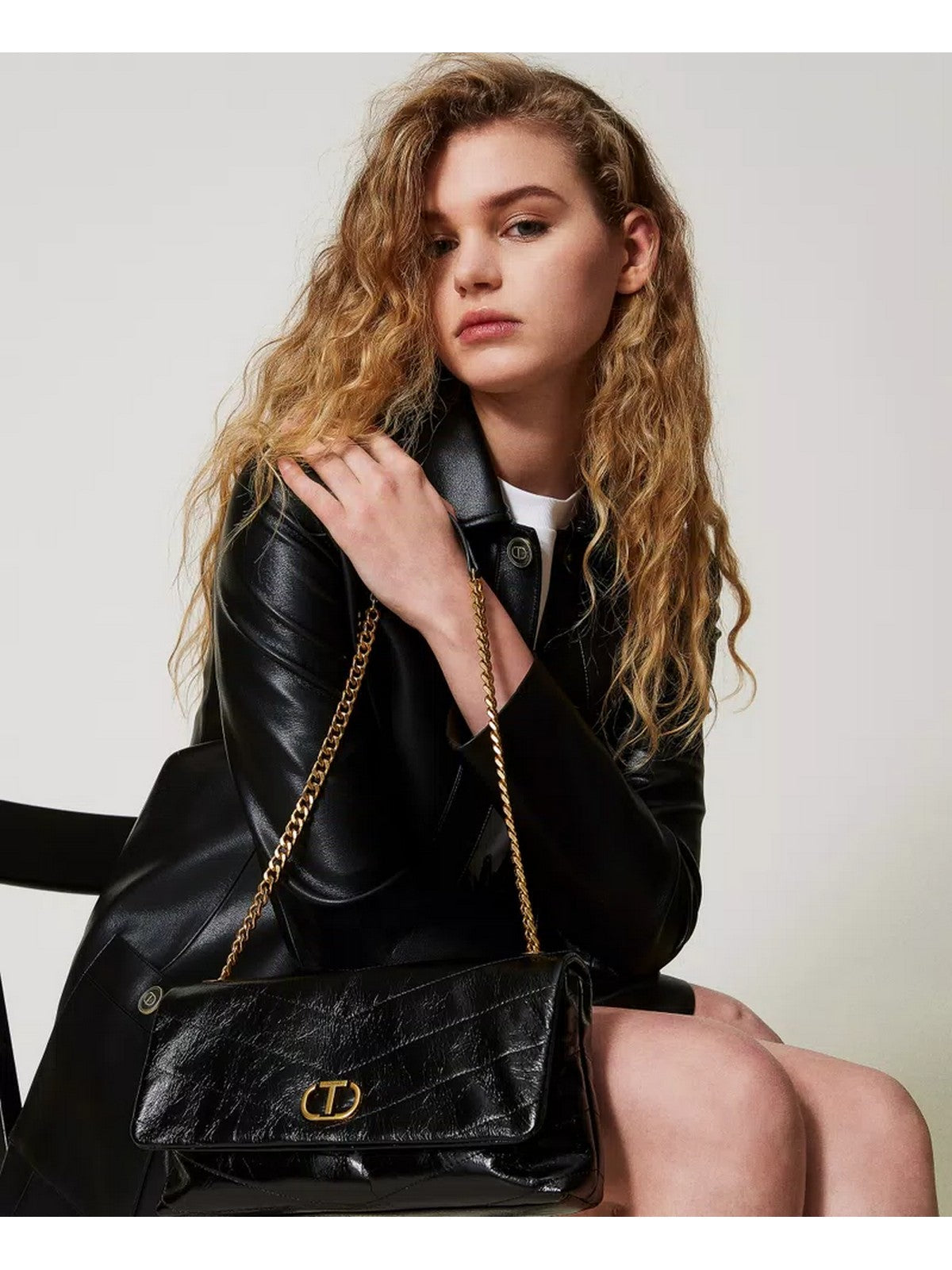 TWINSET Borsa Donna 251TB7451 00006 Nero