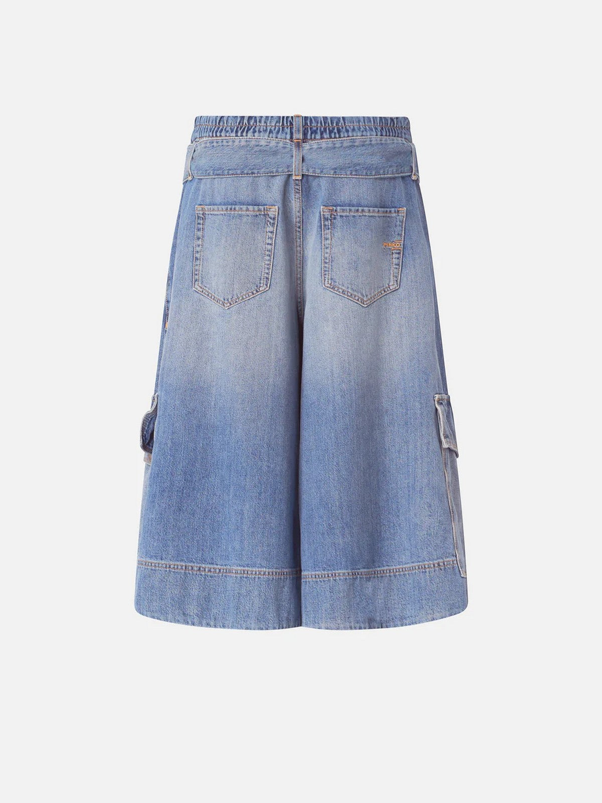 PINKO Pantalone Donna BLONDE BERMUDA 106269-A323 PJO LAVAGGIO MEDIO CHIARO