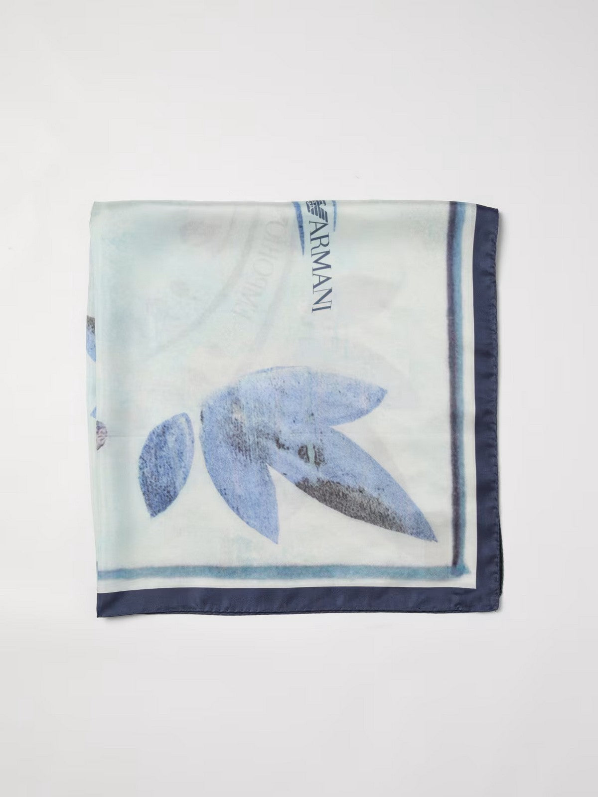 EMPORIO ARMANI Foulard Donna EW001877 AF15685 FB057 Blu gioboutiqueweb