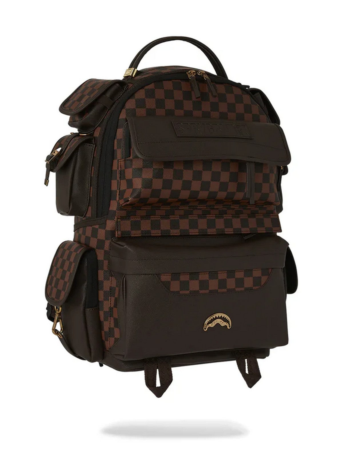 SPRAYGROUND Zaino Uomo SPEC OPS PIXEL EMBOSS BACKPACK 910B7406NSZ Marrone gioboutiqueweb
