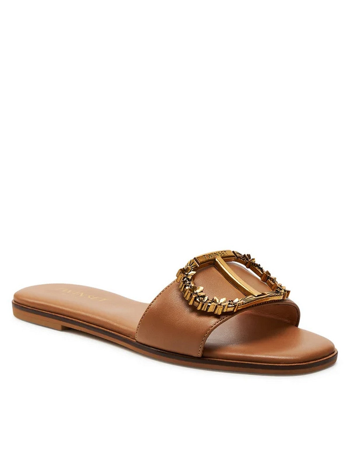 Twinset Ciabatta Donna 241TCP222 10282 Brown