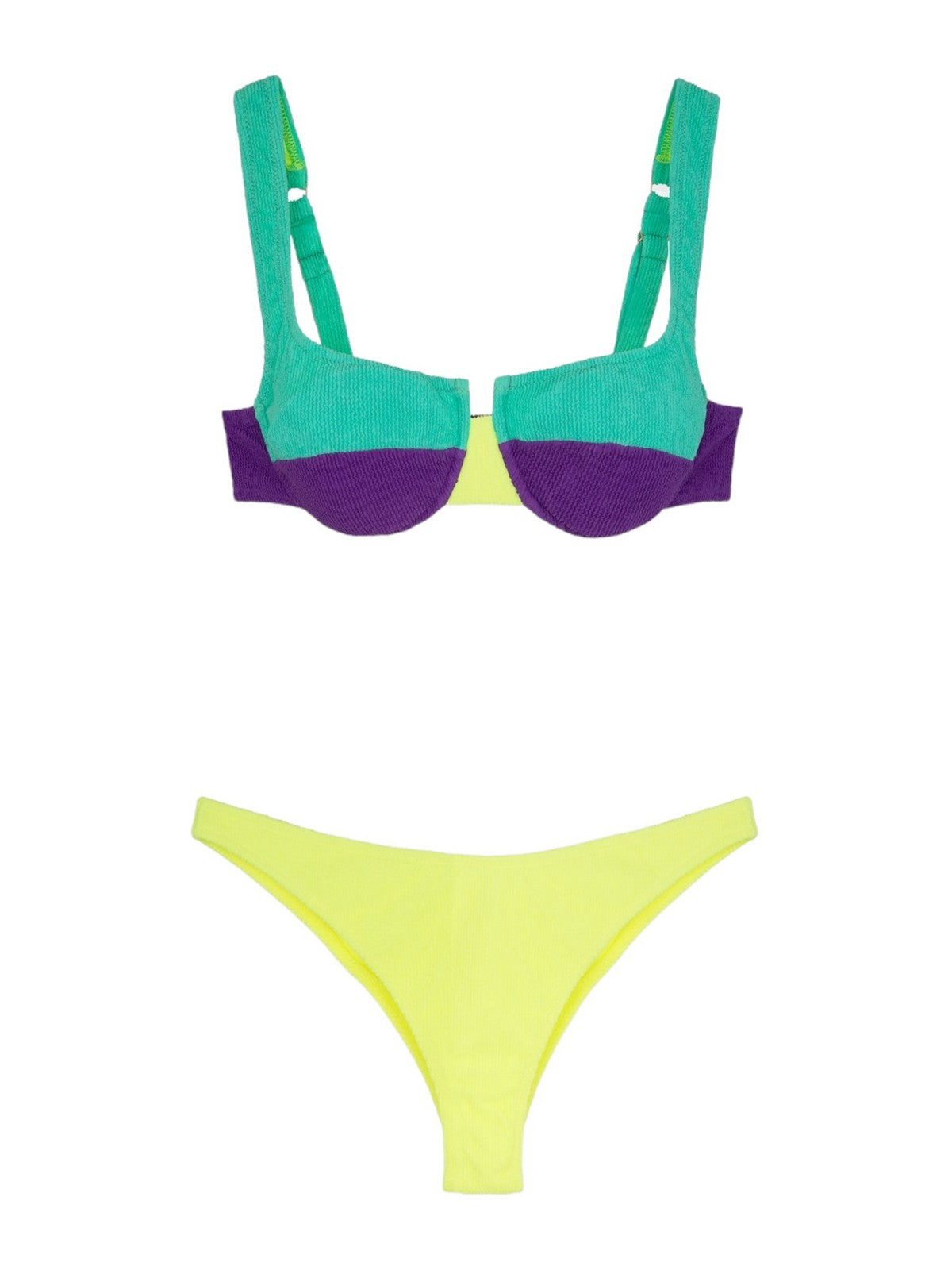 Me was swimwear woman MF24-0211Aq turquoise