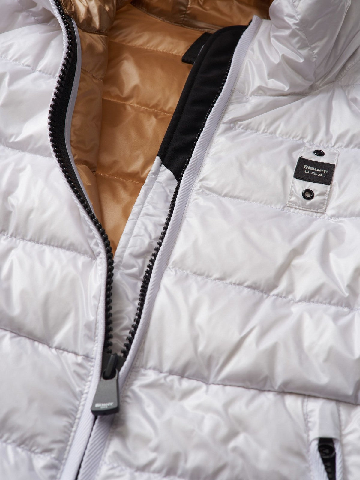 BLAUER Piumino Donna 24SBLDC03049 005050 100 Bianco