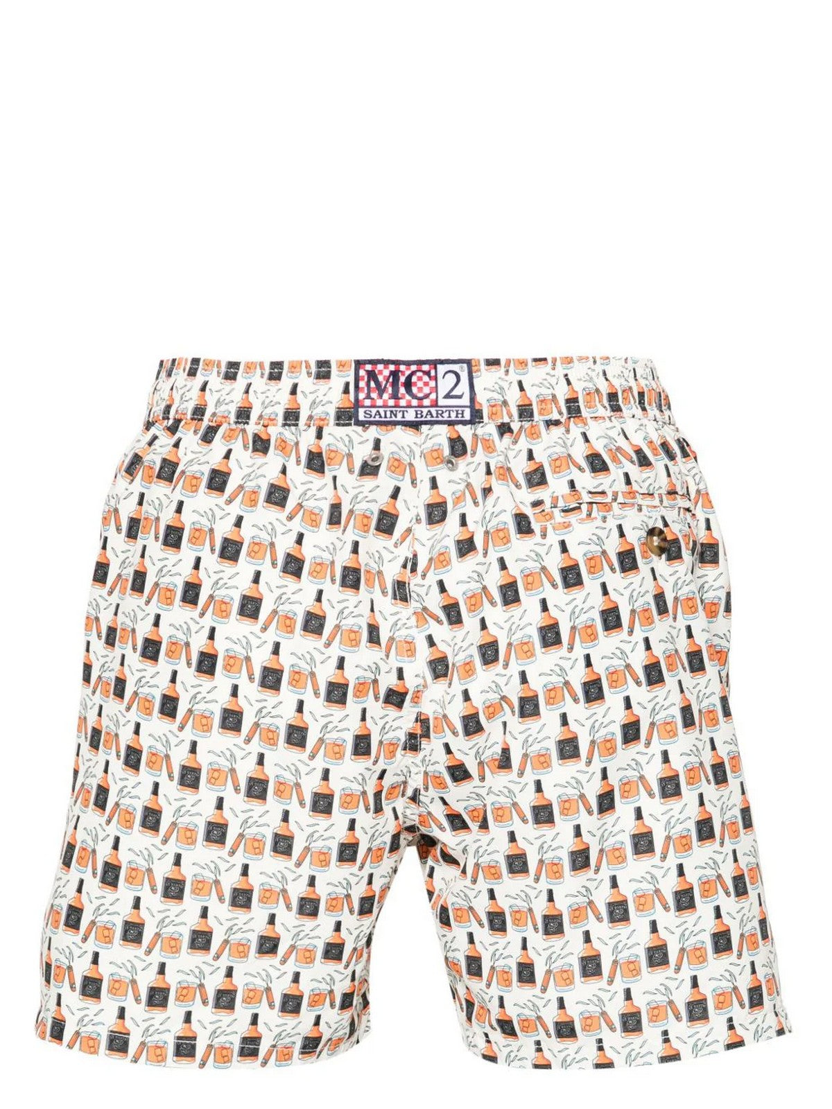 MC2 SAINT BARTH Costume da bagno Uomo LIGHTING MICRO FANTASY 02730H Beige