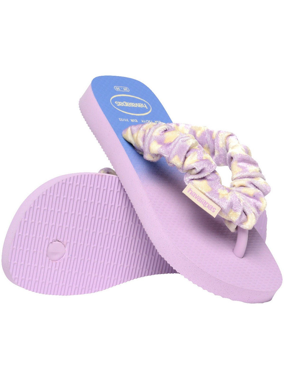 HAVAIANAS Infradito Bambine e ragazze Hav. Kids fluffy 4149941.0397 Viola gioboutiqueweb