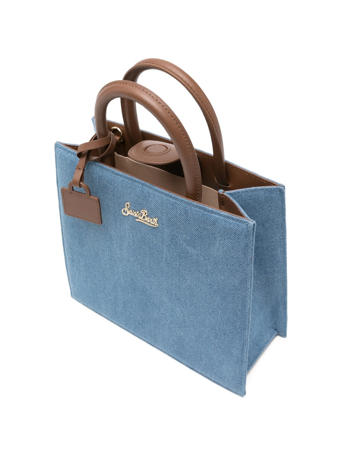 MC2 SAINT BARTH Borsa Donna SHOP BAG MIDI 00009L DENIM