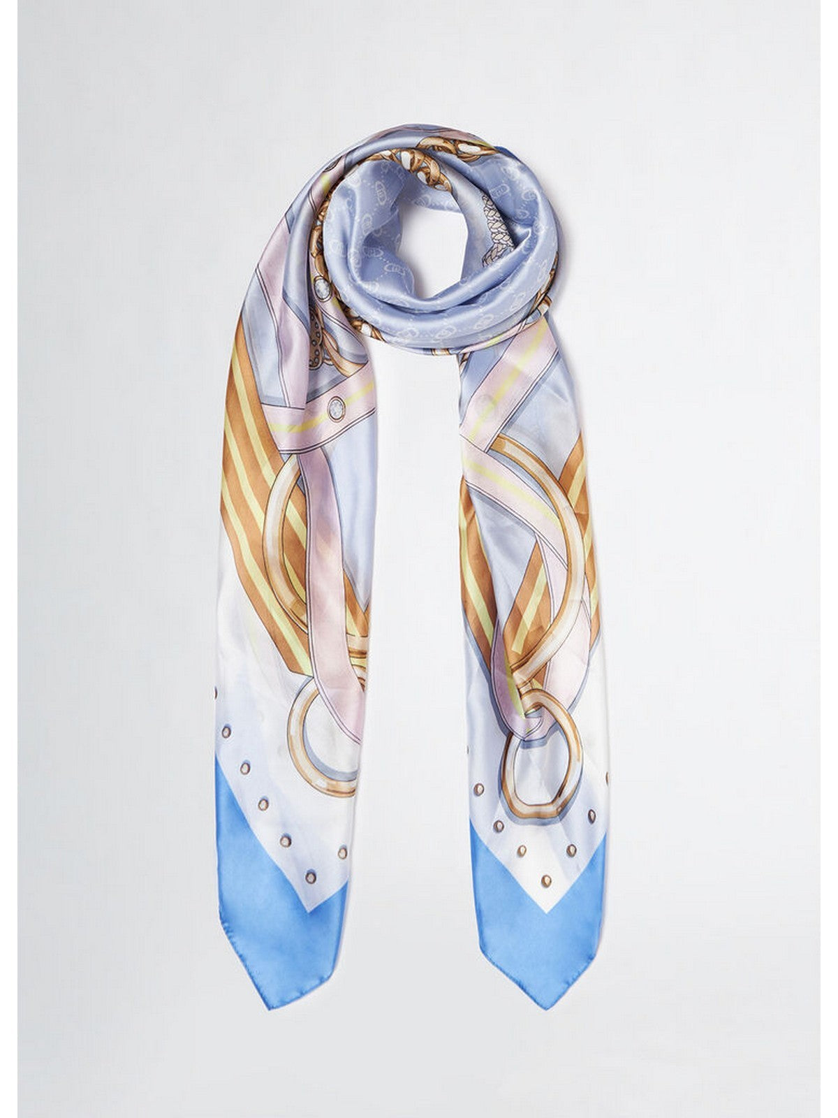 LIU JO SOFT Foulard Donna 2A5041T0300 73936 Blu gioboutiqueweb