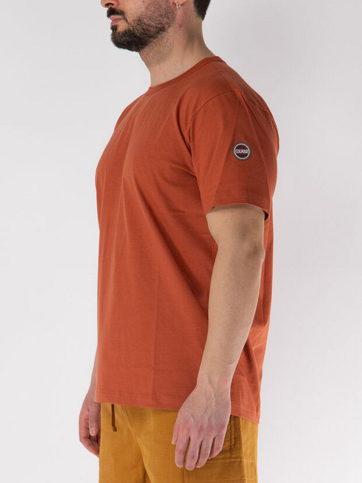 COLMAR T-shirt Uomo 7510 6SH 712 Rosso gioboutiqueweb