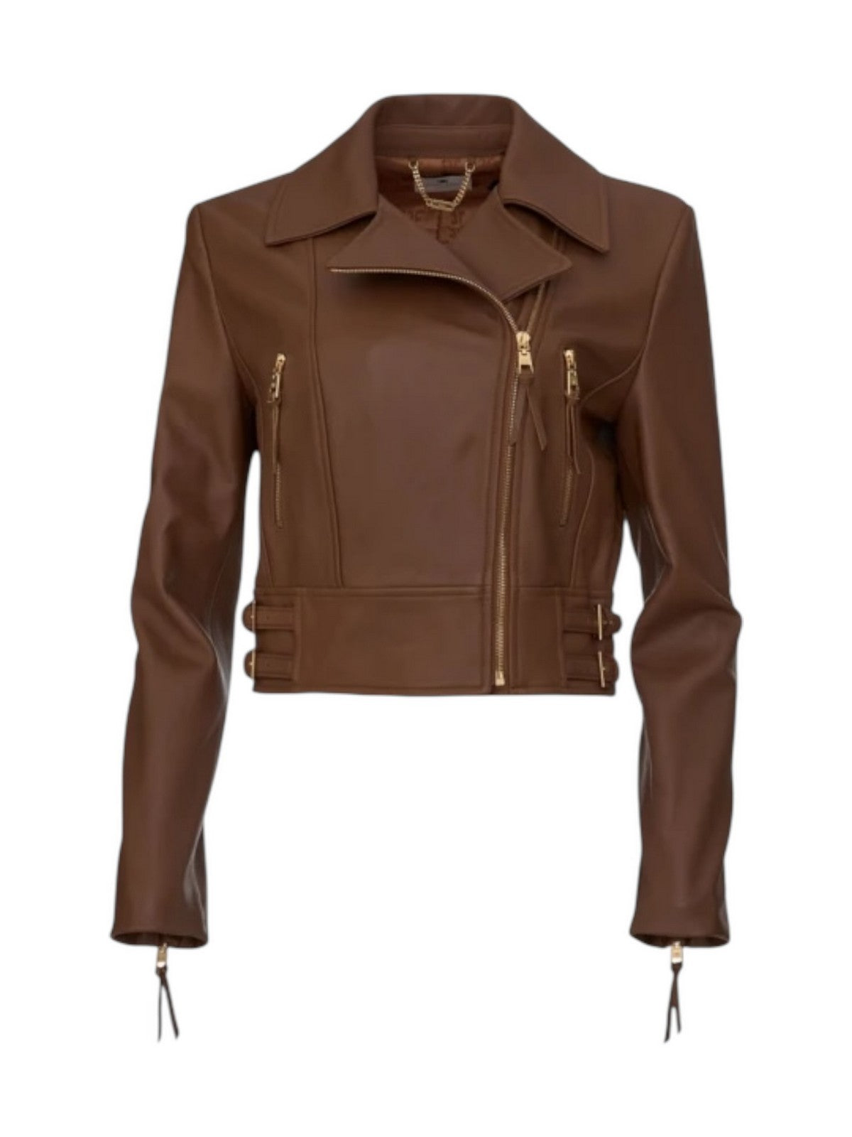 ELISABETTA FRANCHI Giacca Donna GD57Z61E2 600 CUOIO