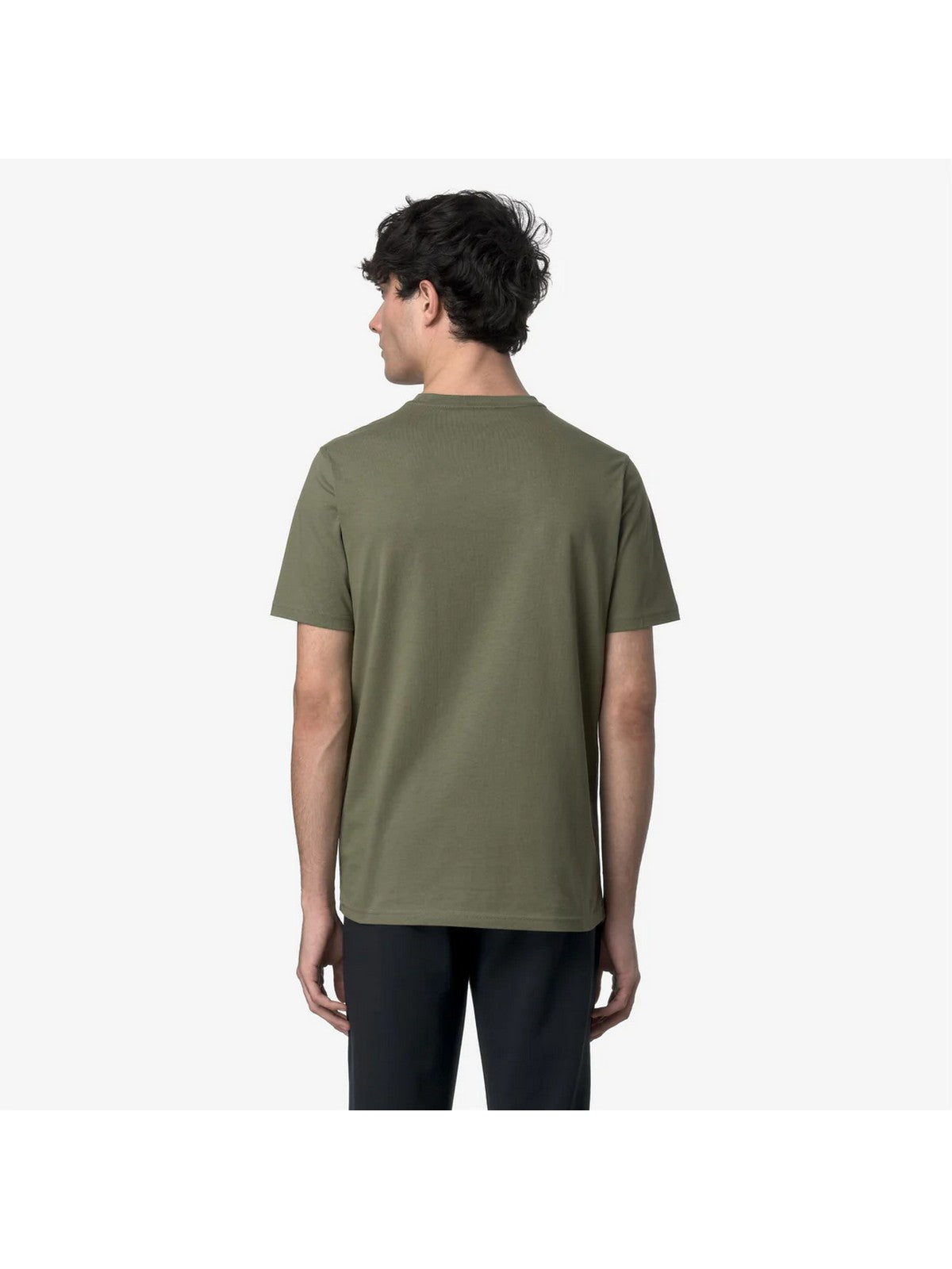 K-WAY T-shirt Uomo ODOM JERSEY K7125UW V15 Verde gioboutiqueweb